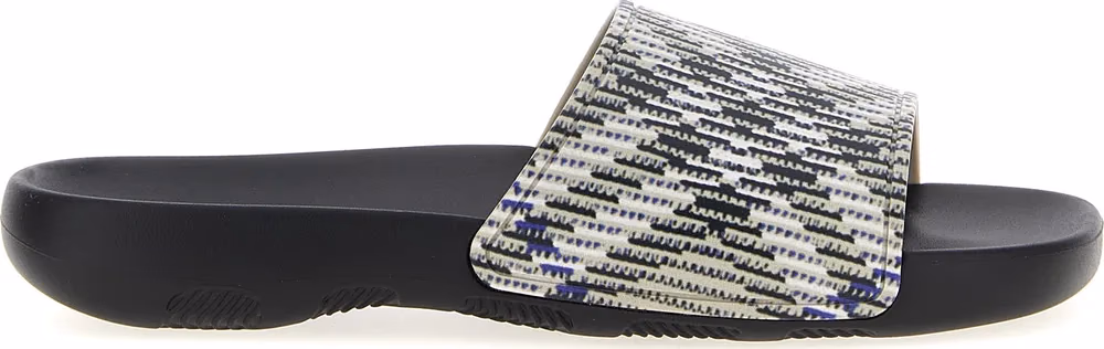 Burberry Multicolor Polyurethane Slides