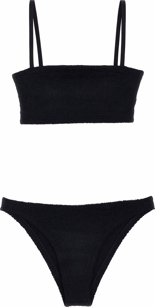 Hunza G Black Polyamide Bikini