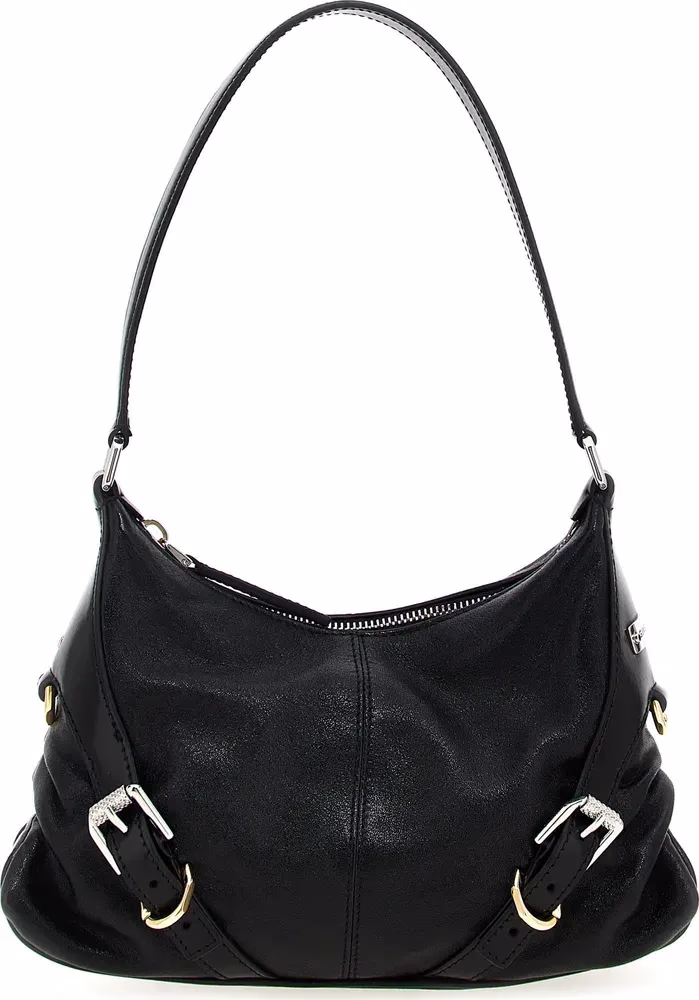 Givenchy Black Lamb Leather Shoulder Bag