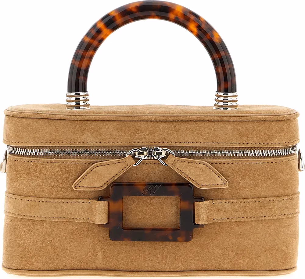 Roger Vivier Beige Goatskin Handbag