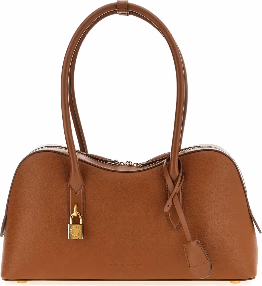 Stella McCartney Brown Polyamide Shoulder Bag