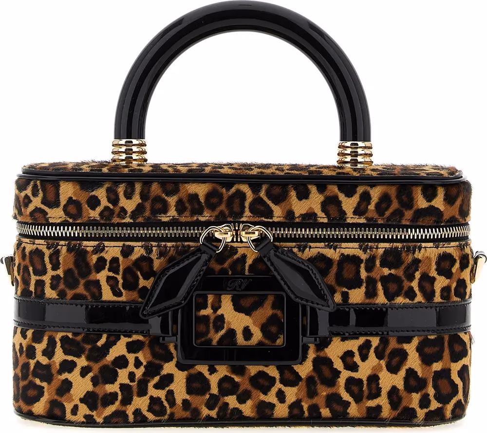 Roger Vivier Multicolor Calfskin Handbag