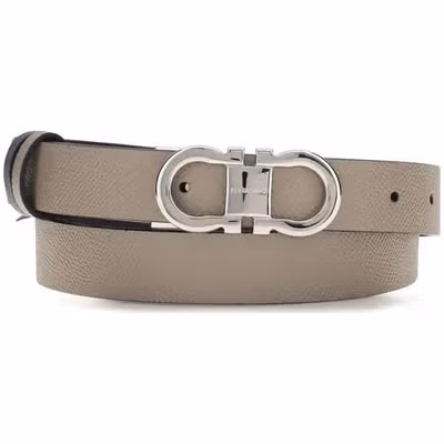 Gray Calf Leather Bos Taurus Regular Belt