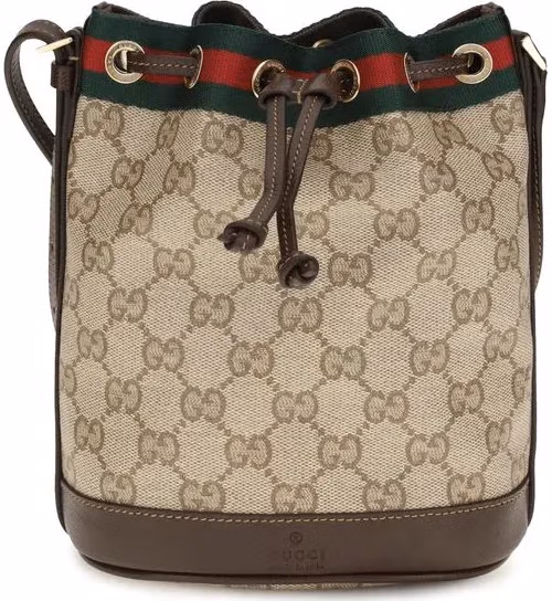 Gucci Beige Cotton Backet Bag