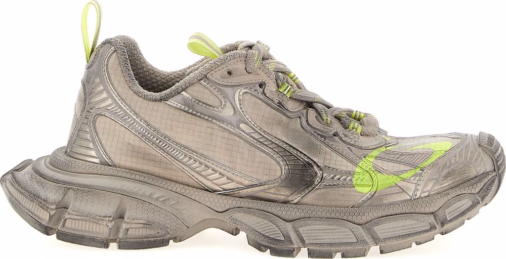 Balenciaga Gray Polyethylene Athletic Sneakers