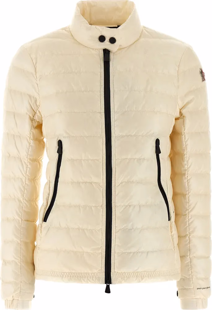 Moncler Grenoble White Polyamide Full-Length Jacket
