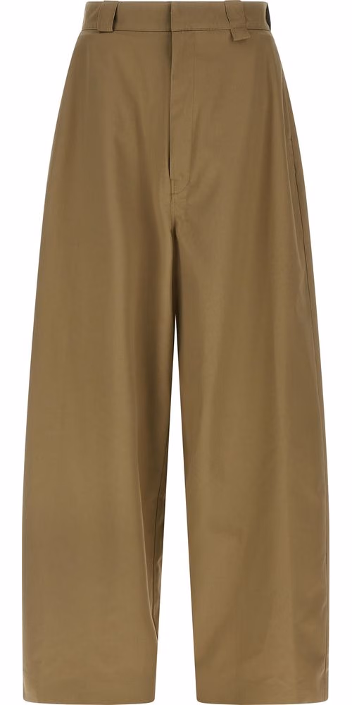 WILLY CHAVARRIA Beige Polyester Chino Pants