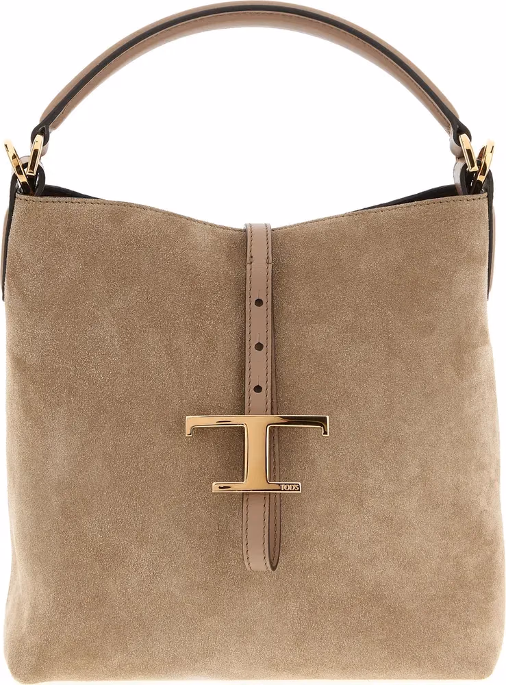 Tod's Beige Calfskin Handbag