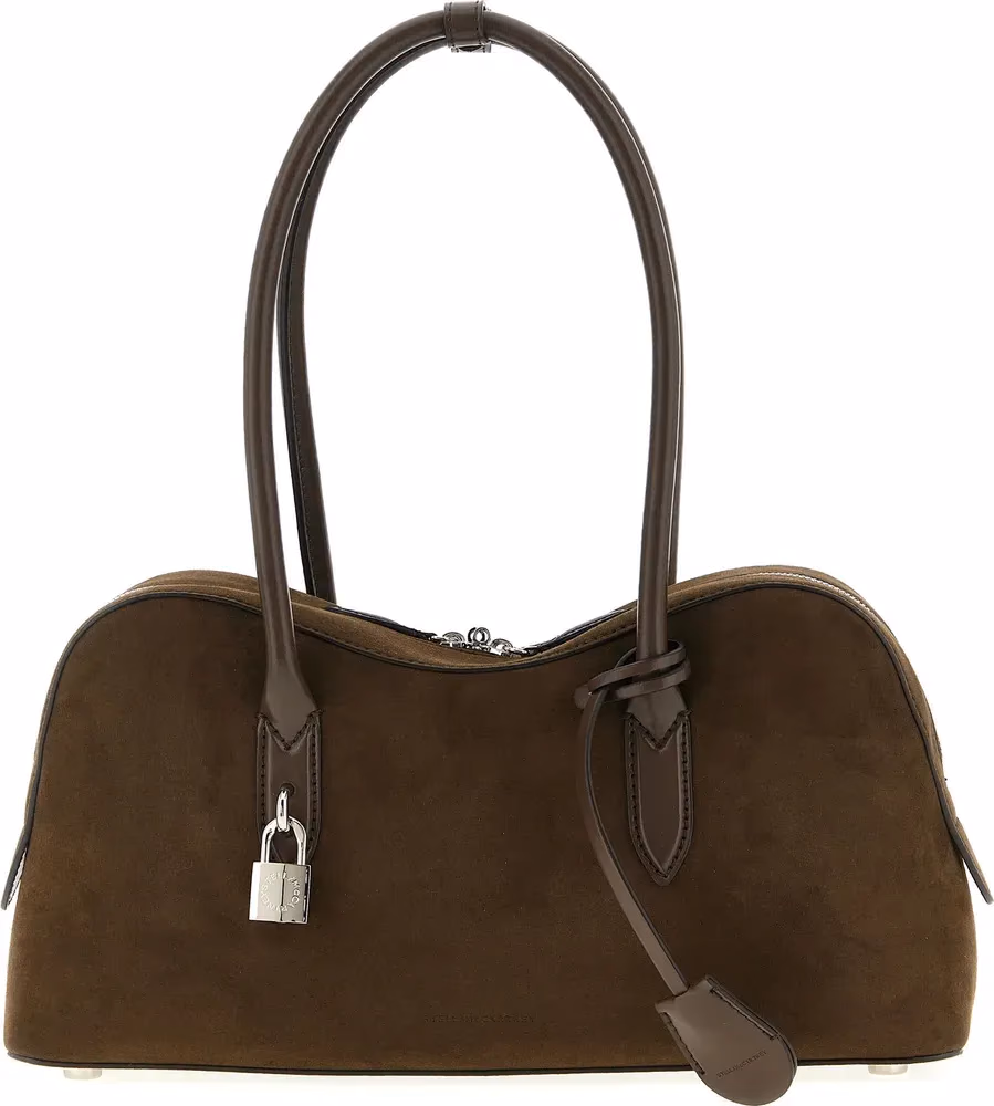 Stella McCartney Brown Hemp Shoulder Bag