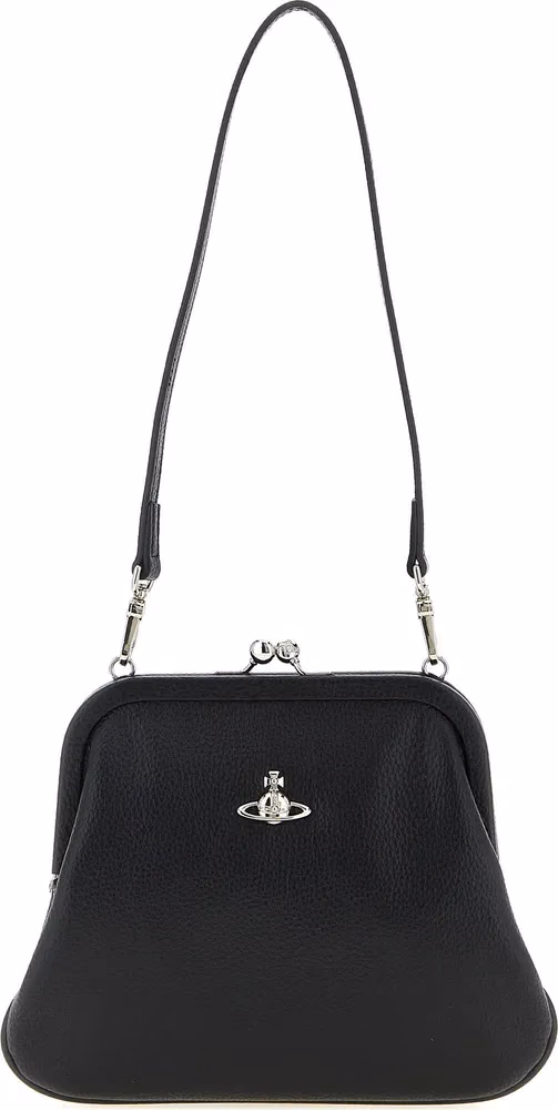 Vivienne Westwood Black Polyethylene Clutch Bag