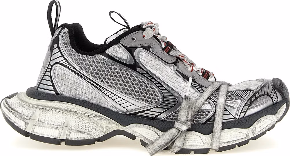 Balenciaga Gray Polyethylene Athletic Sneakers