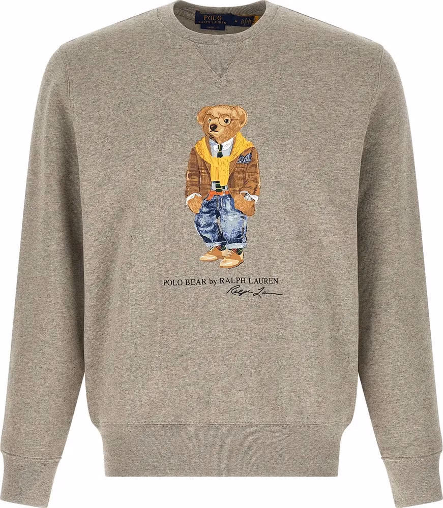 Polo Ralph Lauren Gray Cotton Sweatshirt