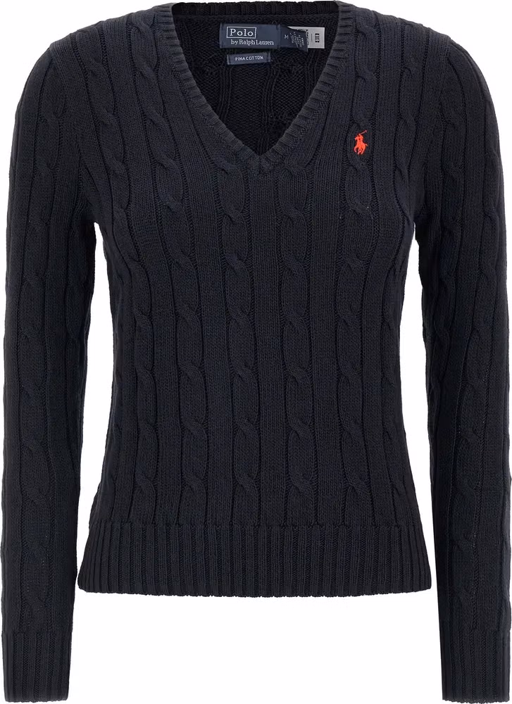 Polo Ralph Lauren Blue Cotton Cardigan