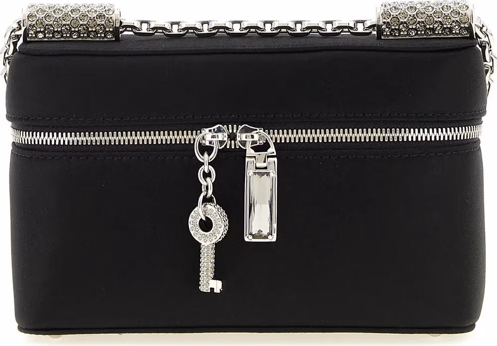 Dolce & Gabbana Black Viscose Crossbody Bag