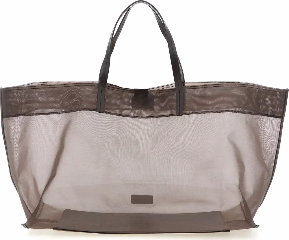 Staud Brown Polyamide Tote Bag