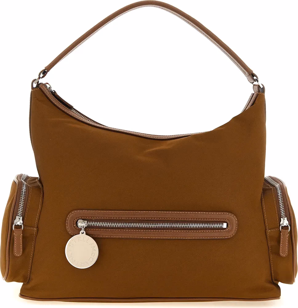 Stella McCartney Brown Polyamide Shoulder Bag