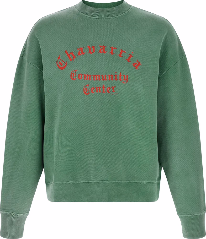 WILLY CHAVARRIA Bicolor Cotton Sweatshirt