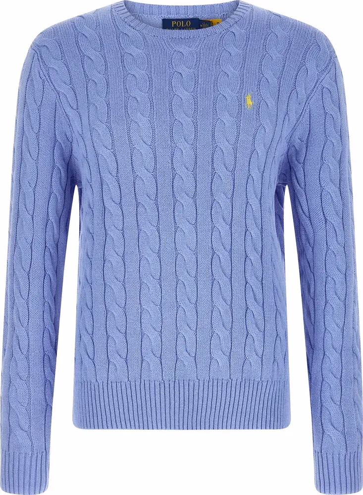 Polo Ralph Lauren Blue Cotton Cardigan