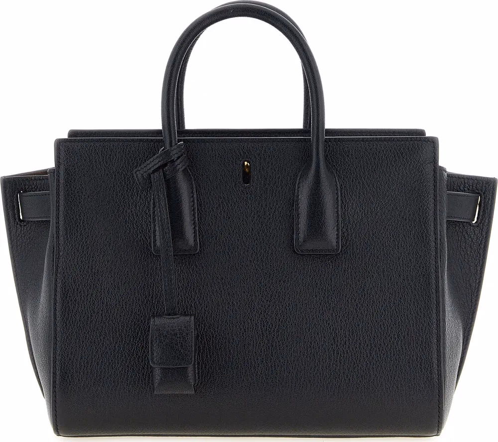 Saint Laurent Black Goatskin Handbag