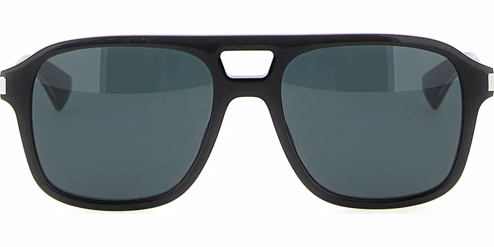 Saint Laurent Black Acetate Sunglasses