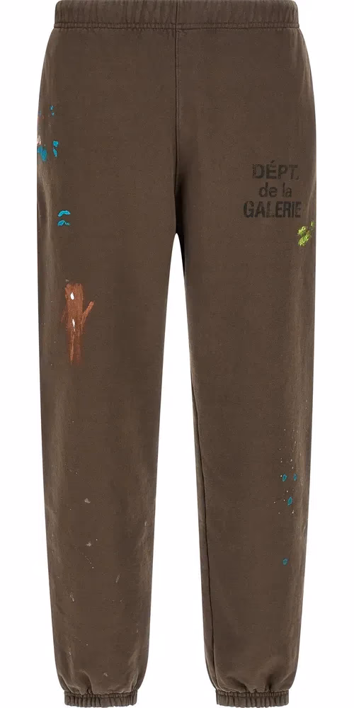 GALLERY DEPT. Brown Cotton Joggers (Workout Pants)