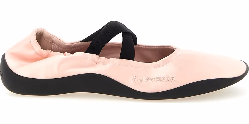 Balenciaga Multicolor Polyester Ballet Flats