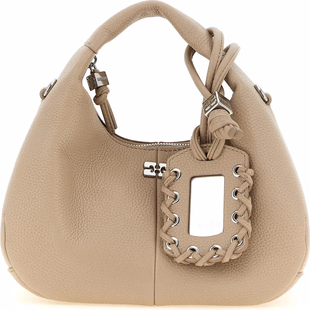 Ganni Beige Polyester Handbag