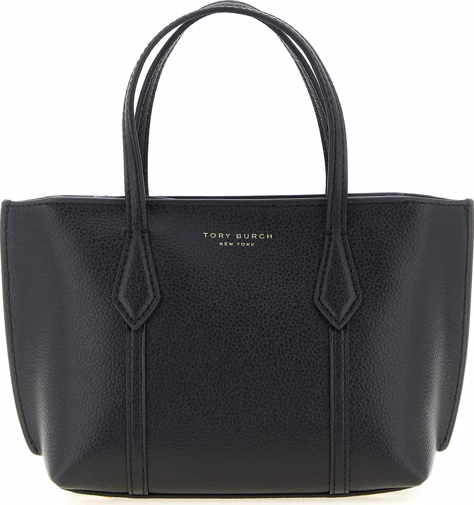 Tory Burch Black Cowhide Handbag
