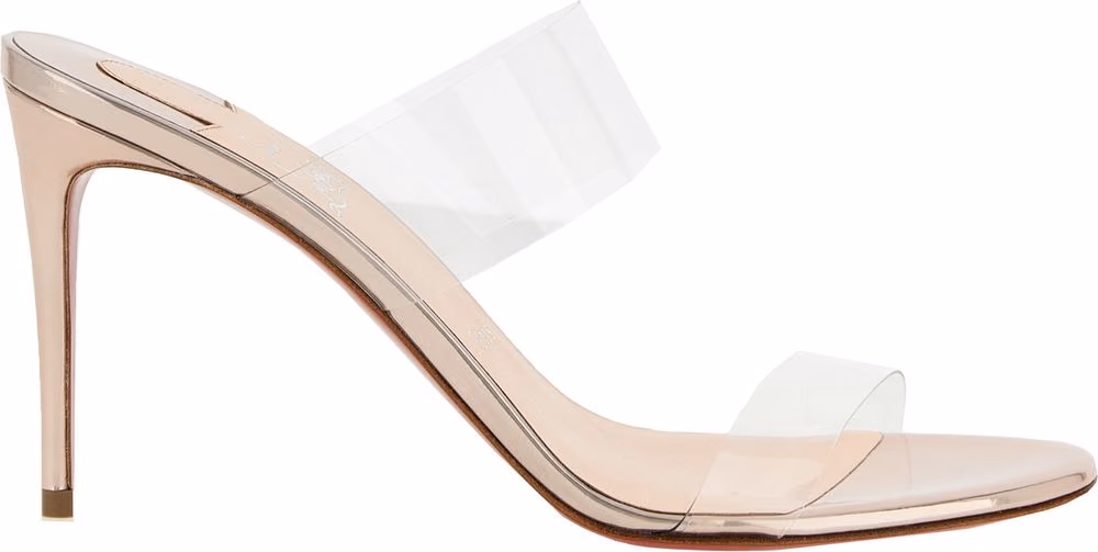 Christian Louboutin Multicolor Calfskin Stiletto Heel Sandals