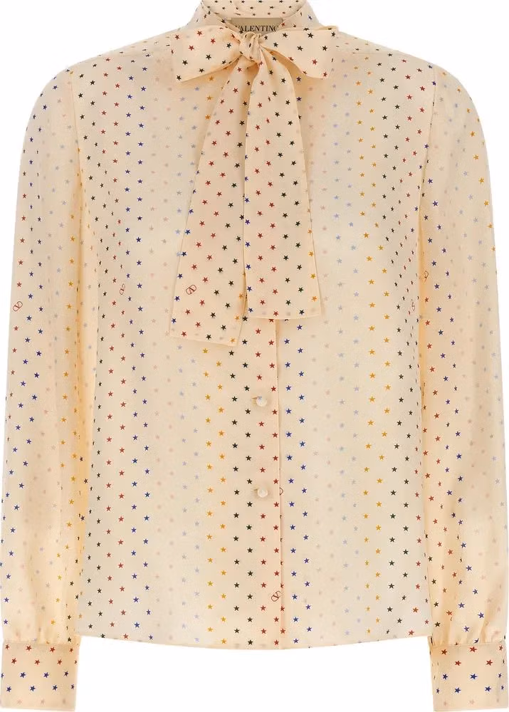 Valentino Garavani Multicolor Silk Blouse