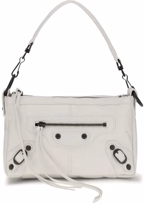 Balenciaga White Lamb Ovis Aries Aries Handbag