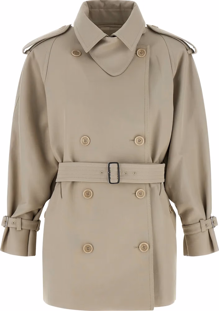 Max Mara Beige Cotton Coat