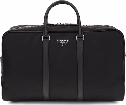 Prada Black Recycled Polyamide Luggage And Travel