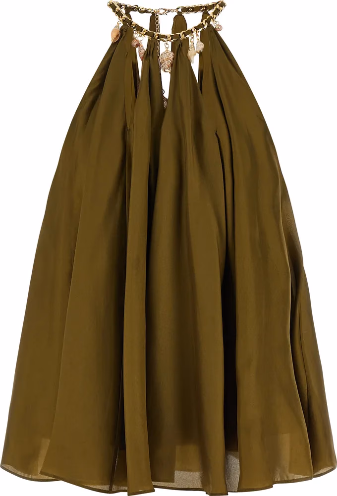 Zimmermann Bicolor Silk Blouse