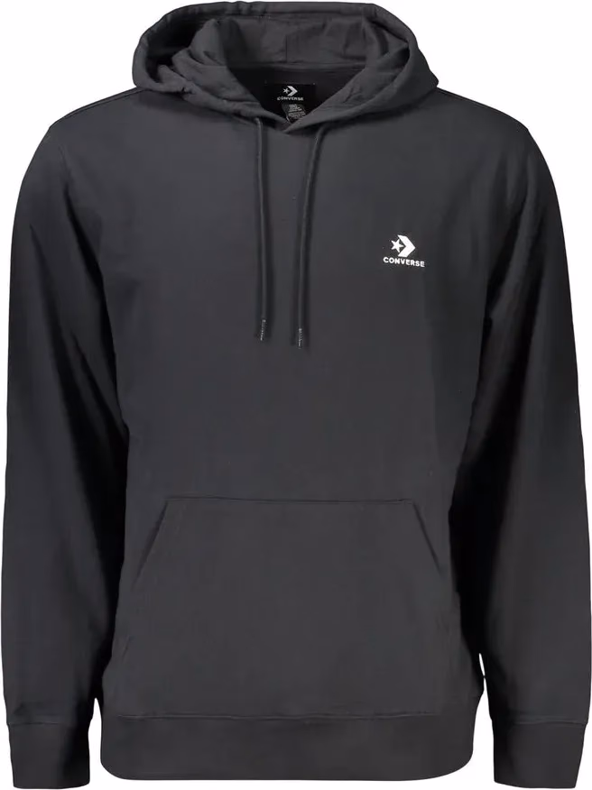 Converse Black Cotton Men's Hoodie