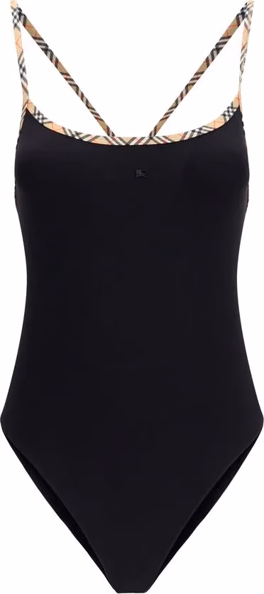 Burberry Black Polyamide One-Piece Swimsuit