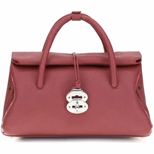 Zanellato Multicolor Calf Leather Bos Taurus Shoulder Bag