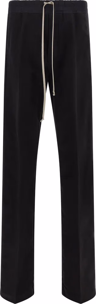 Rick Owens Black Cotton Casual Pants