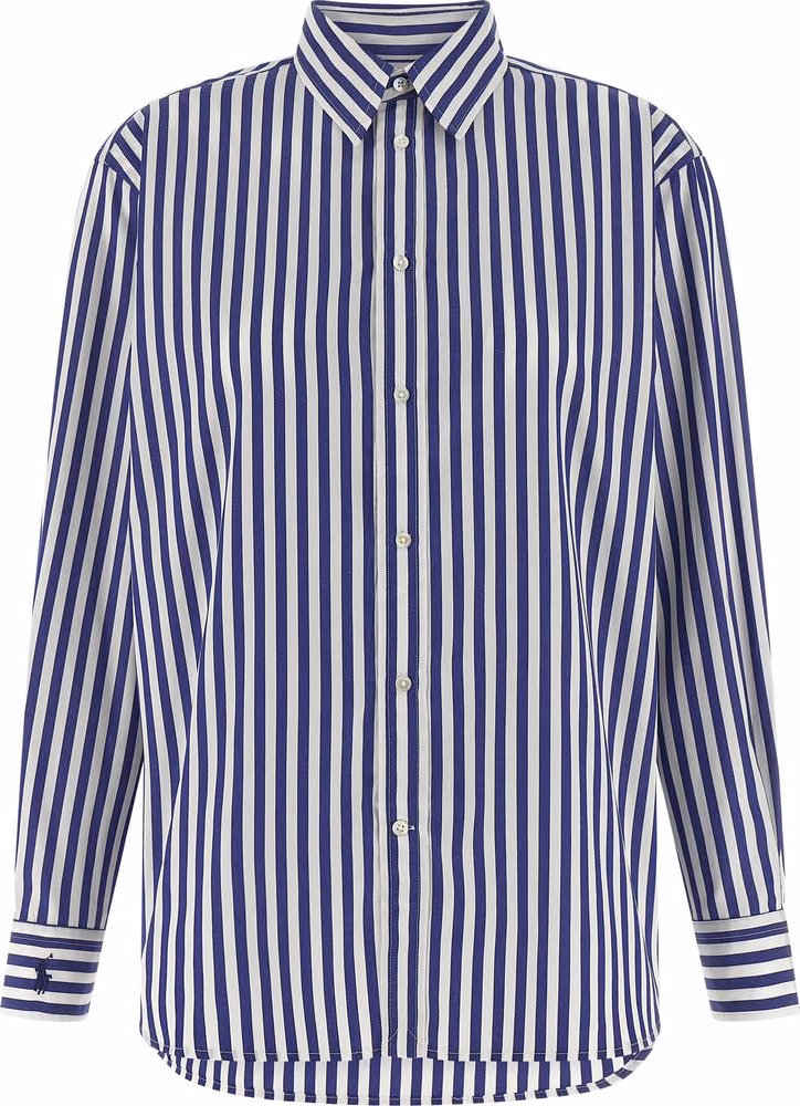 Polo Ralph Lauren Blue Cotton Blouse