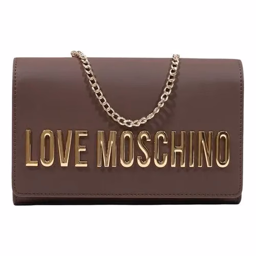 Love Moschino Brown Polyethylene Handbag