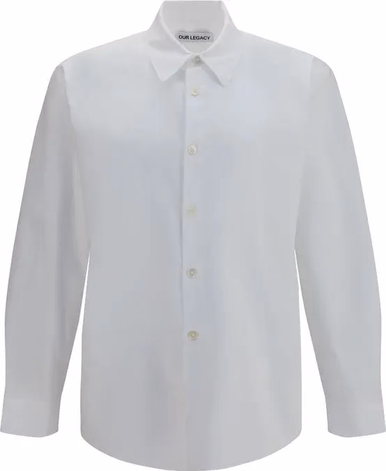 Our Legacy White Tencel Dress Shirt