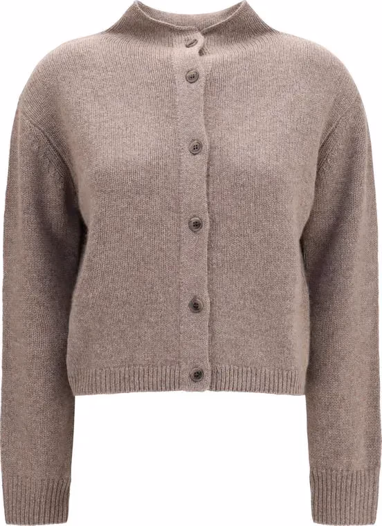 Lisa Yang Beige Cashmere Cardigan
