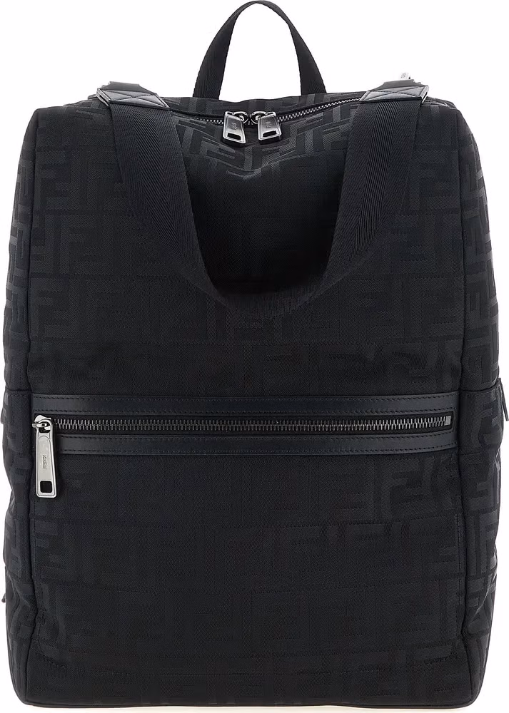 Fendi Black Polyamide Backpack