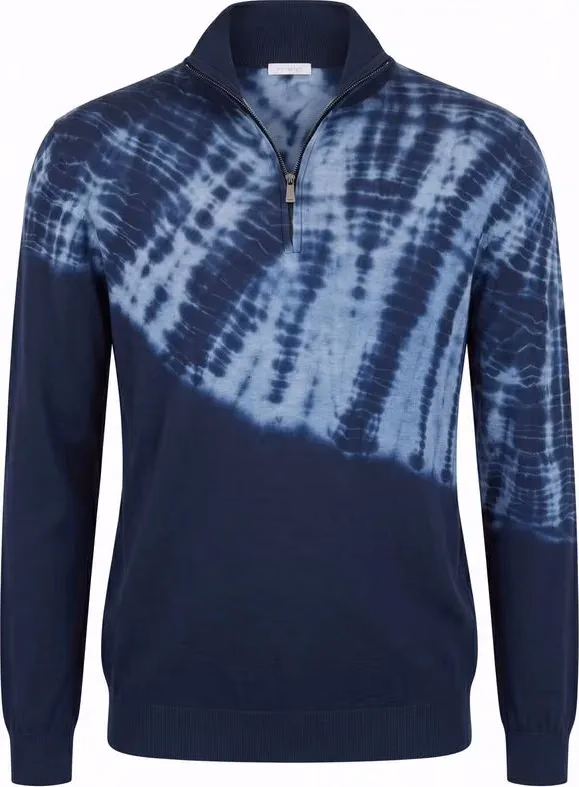 Malo Blue Cotton Men's Sweater