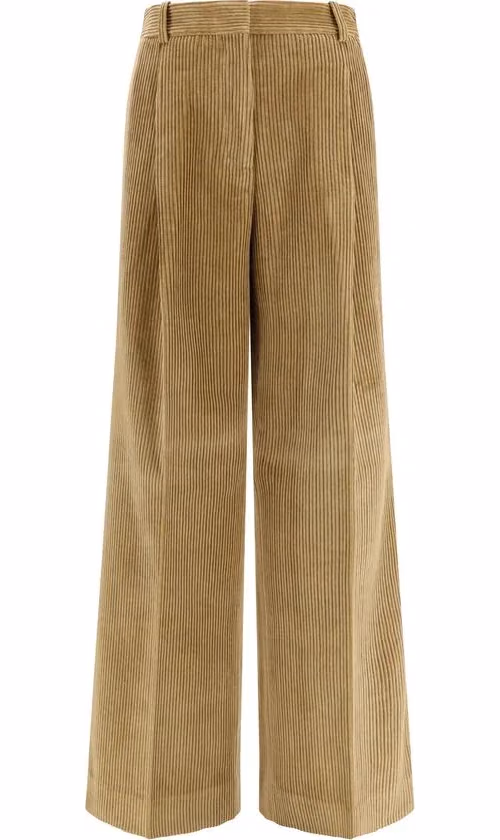 Rohe Beige Cotton Flared Pants