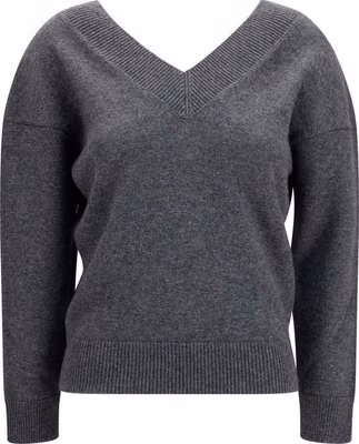 Gray Cashmere Sweater