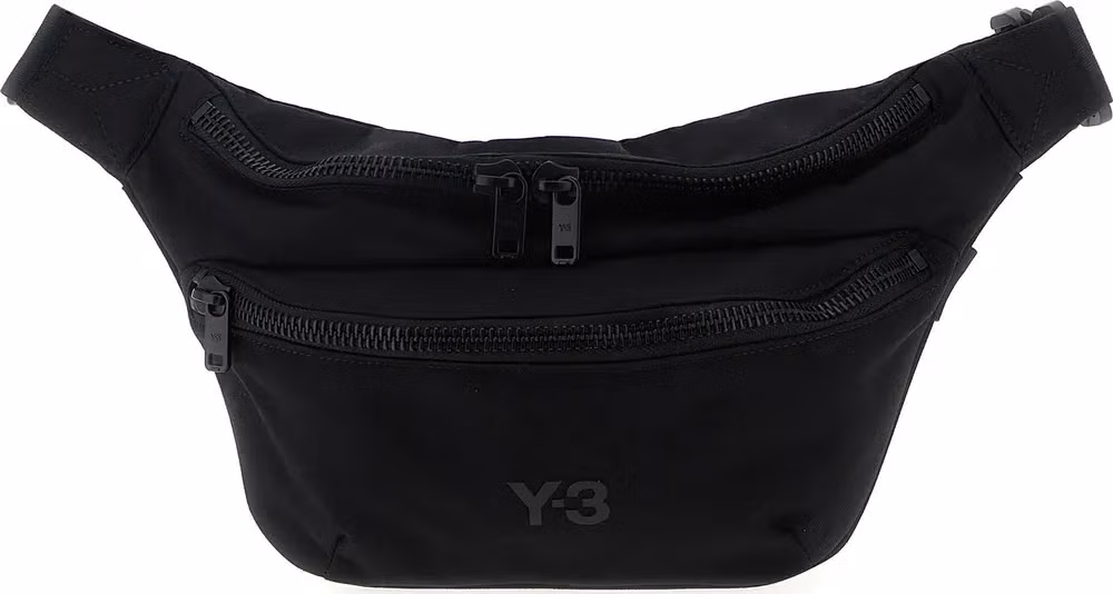 Y-3 Black Polyamide Crossbody Bag