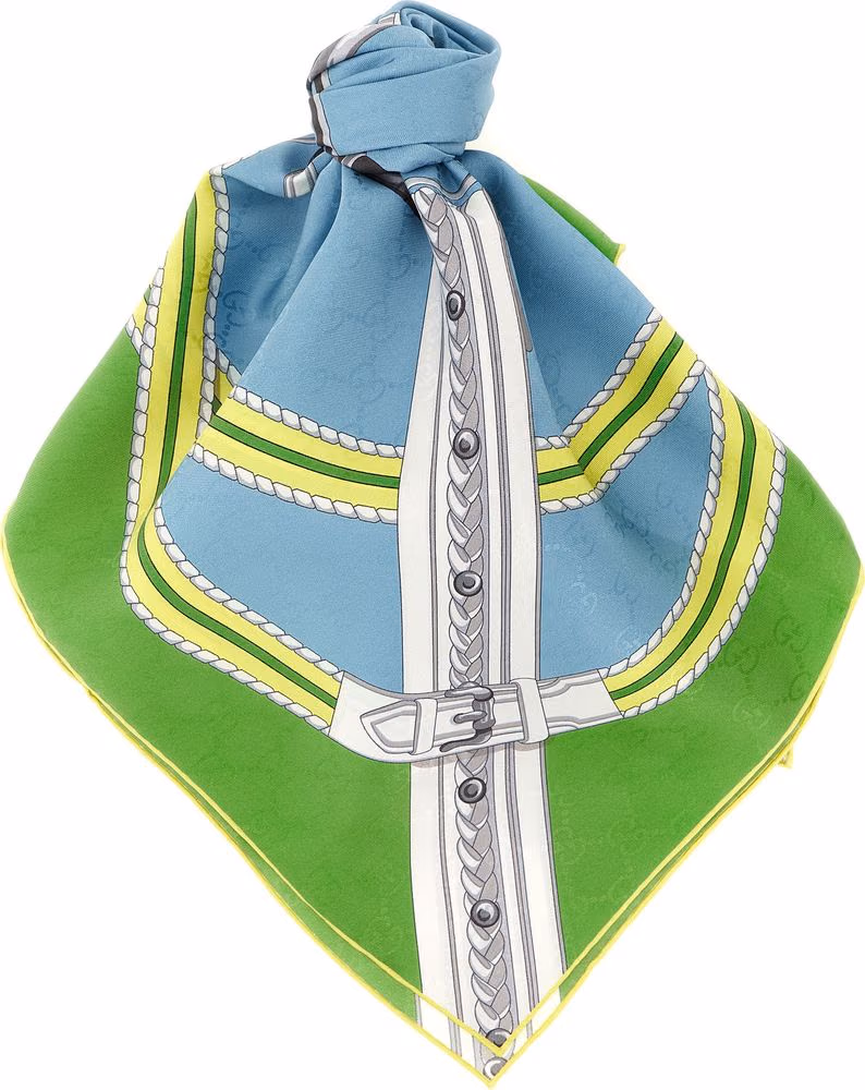 Gucci Multicolor Silk Scarf
