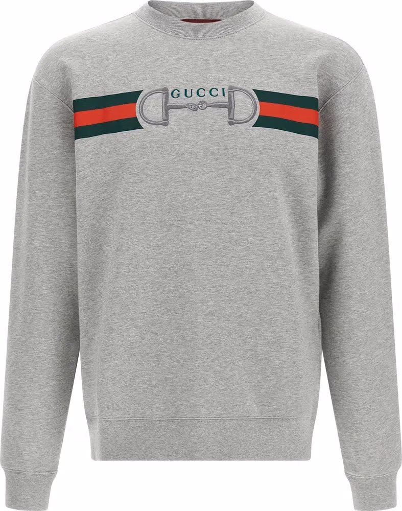 Gucci Gray Cotton Sweatshirt