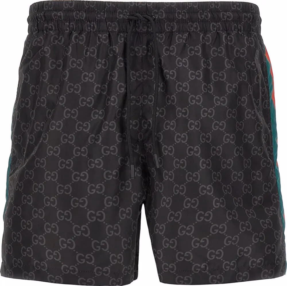 Gucci Black Polyamide Shorts